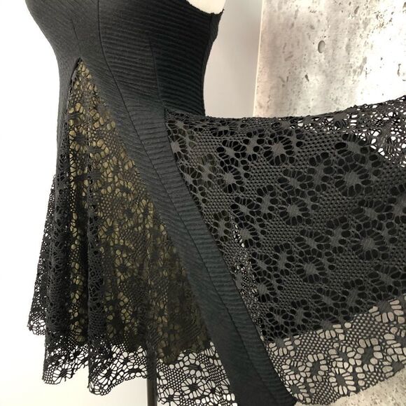 🚨 Olivaceous Tank Ribbed Lace 2 in 1 dress - Picture 6 of 12